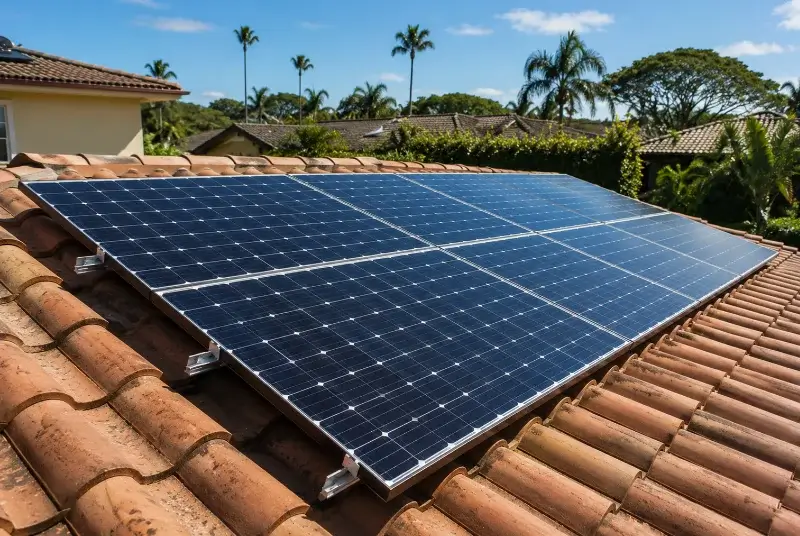 Installation de panneaux solaires à Saint-Siméon-de-Bressieux